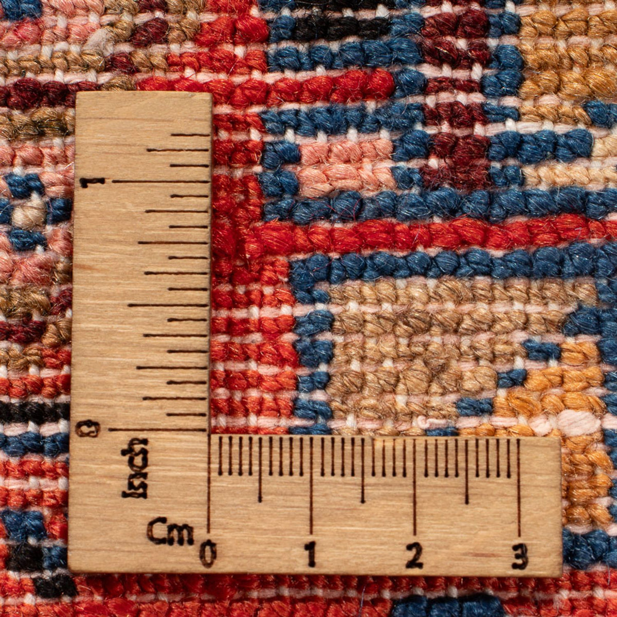 Perserteppich - Nomadic - 198 x 151 cm - blau