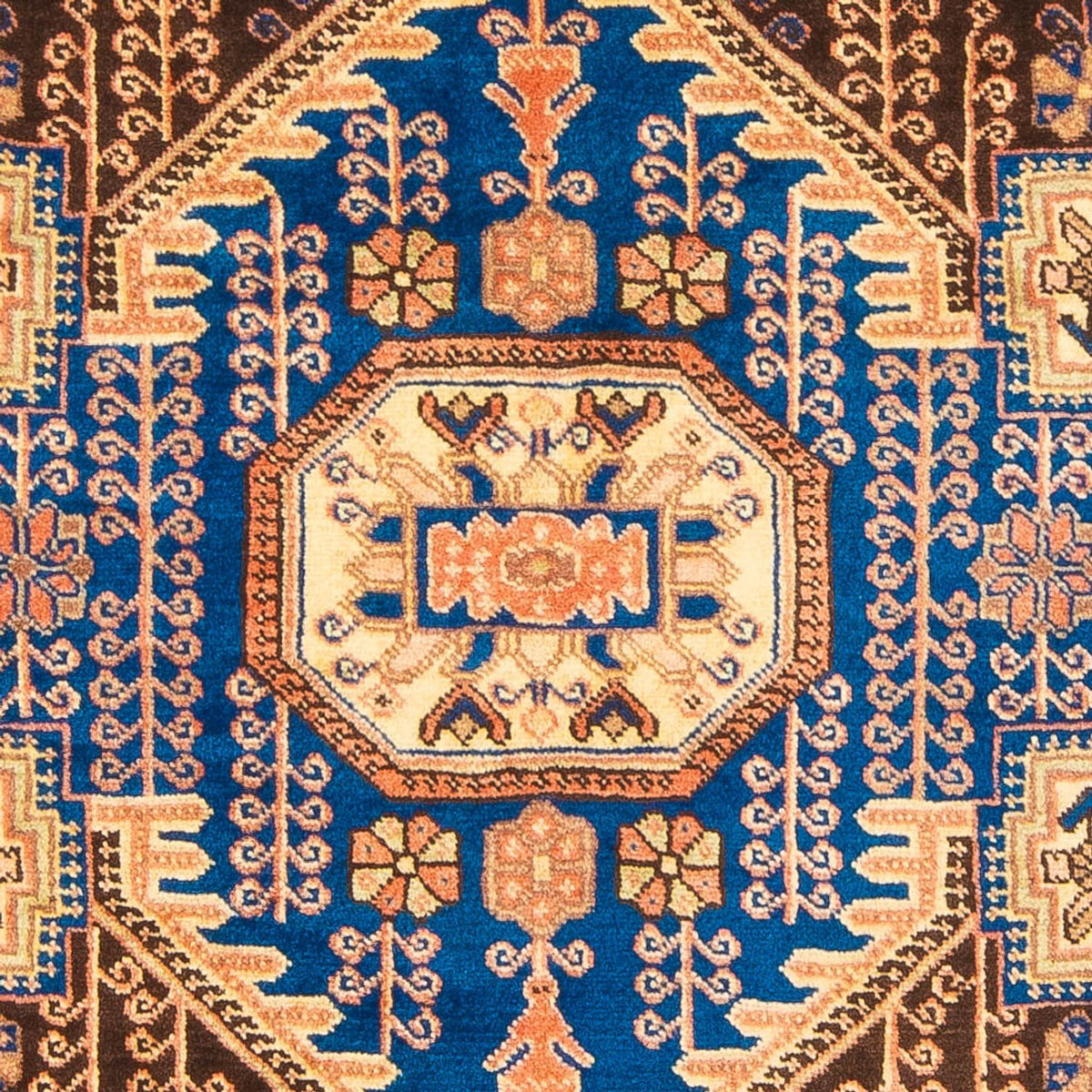 Perserteppich - Nomadic - 200 x 150 cm - blau