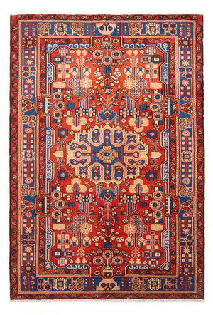 Perserteppich - Nomadic - 201 x 149 cm - rot