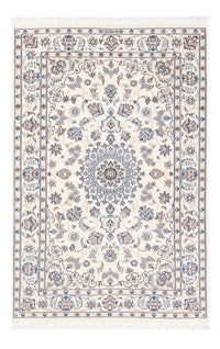 Tapis persan - Nain - Premium - 128 x 82 cm - crème