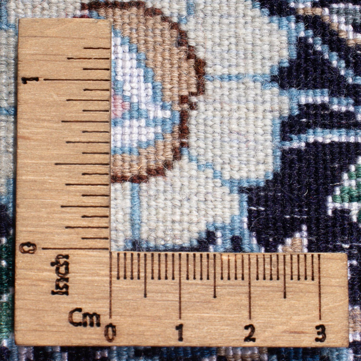 Läufer Perser - Nain - Premium - 228 x 48 cm - dunkelblau