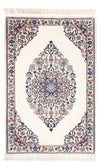 Nain - 6La Tappeto 50x73cm - Tappeto persiano - crema - Rettangolo / Crema / 50 x 73 cm Rettangolo