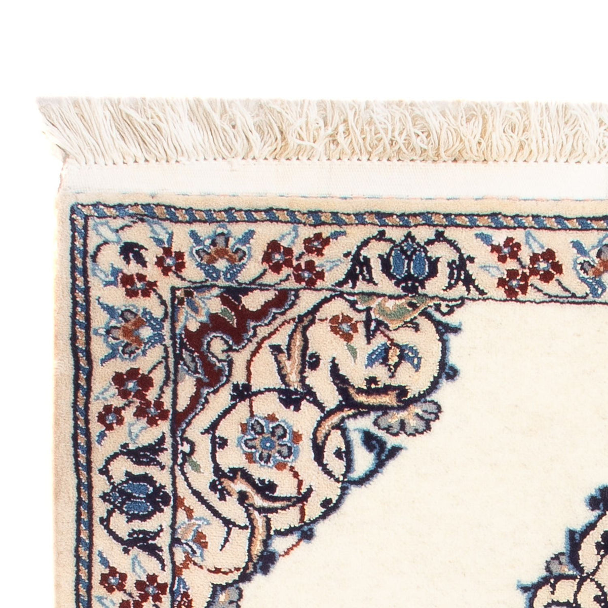 Nain - 6La Tappeto 50x73cm - Tappeto persiano - crema
