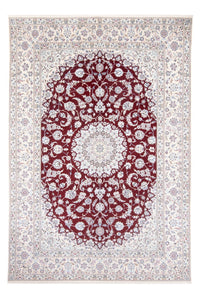 Tapis persan - Nain - Premium - 294 x 204 cm - rouge