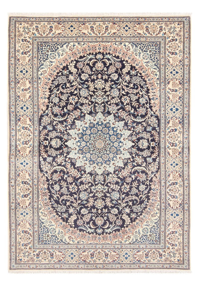 Tapis de Nain - 6La Tapis 130x195cm - Tapis persan - bleu foncé