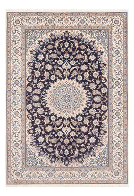 Perserteppich - Nain - Premium - 200 x 130 cm - dunkelblau