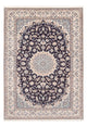 Perserteppich - Nain - Premium - 200 x 130 cm - dunkelblau
