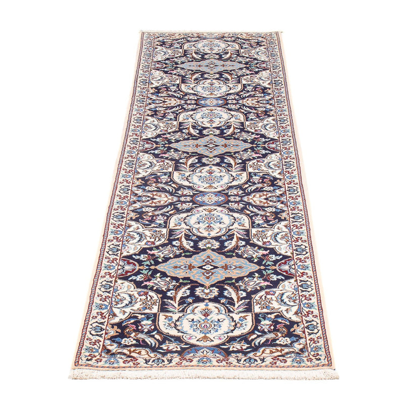 Läufer Perser - Nain - Premium - 220 x 52 cm - dunkelblau