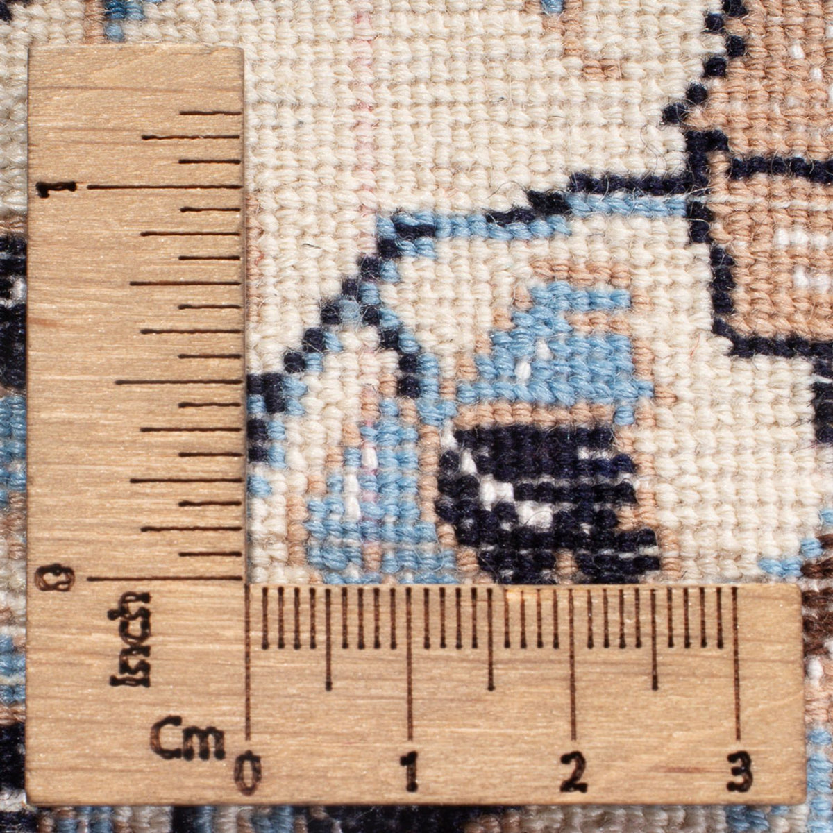 Läufer Perser - Nain - Premium - 194 x 48 cm - creme