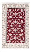 Tapis de Nain - 6La Tapis 84x126cm - Tapis persan - rouge - Rectangle / Rouge / 84 x 126 cm Rectangle
