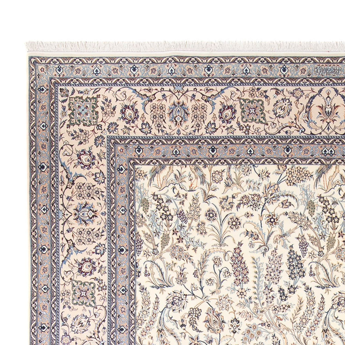 Perserteppich - Nain - Premium - 362 x 255 cm - creme