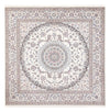 Tapis de Nain - 6La Tapis 257x260cm - Tapis persan - crème - Carré / Crème / 257 x 260 cm Carré
