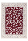Nain - 6La Tappeto 110x154cm - Tappeto persiano - rosso - Rettangolo / Rosso / 110 x 154 cm Rettangolo