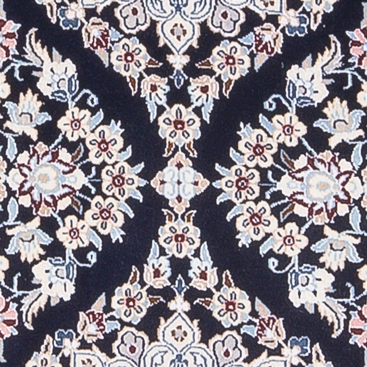 Läufer Perser - Nain - Premium - 188 x 58 cm - dunkelblau