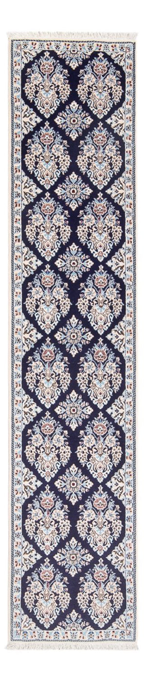 Läufer Perser - Nain - Premium - 210 x 48 cm - dunkelblau