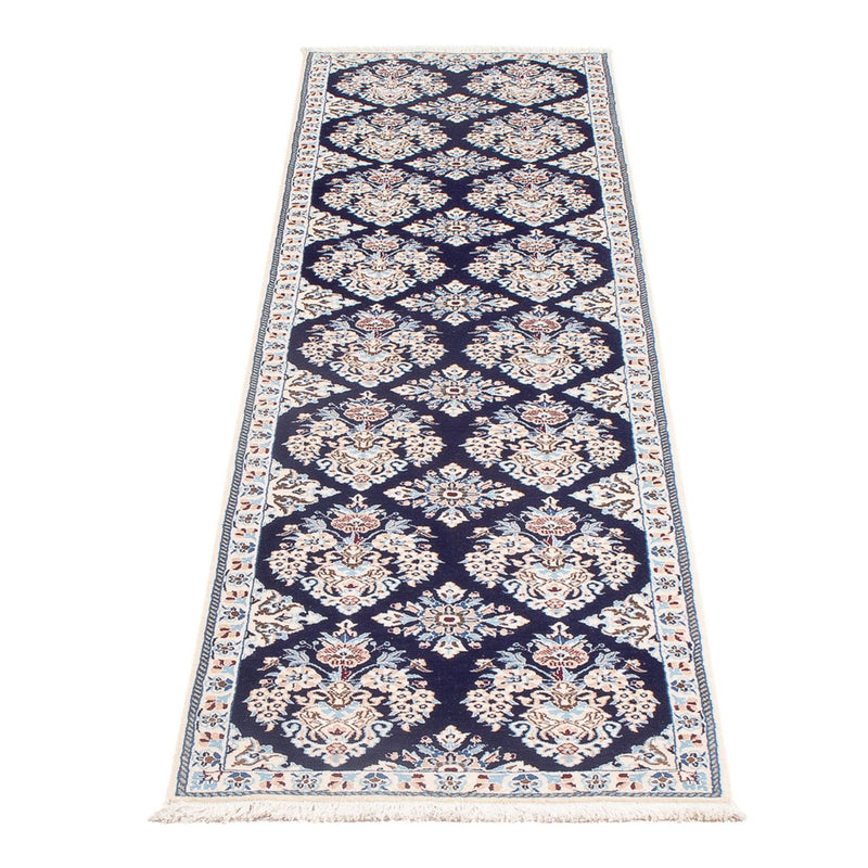 Läufer Perser - Nain - Premium - 210 x 48 cm - dunkelblau
