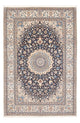 Nain - 6La Tappeto 129x202cm - Tappeto persiano - blu scuro