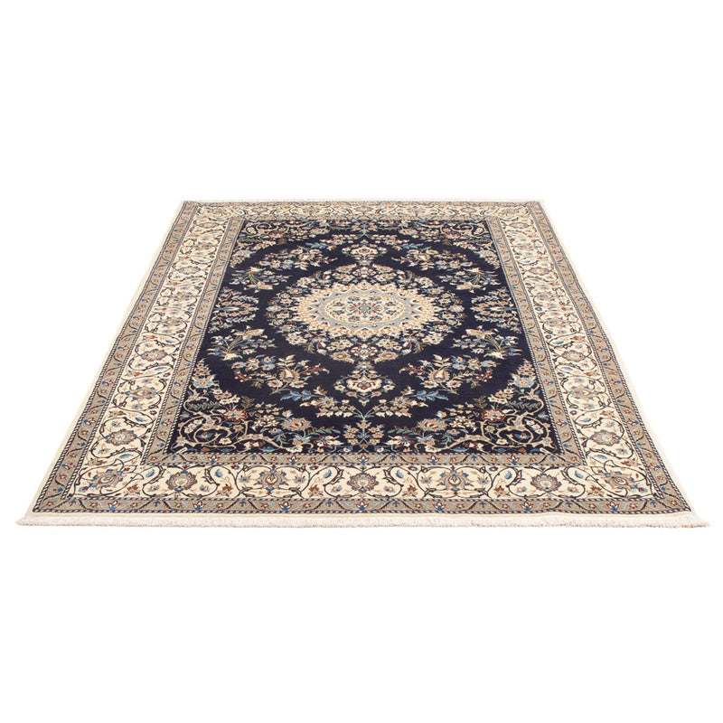 Perserteppich - Nain - Premium - 205 x 135 cm - dunkelblau
