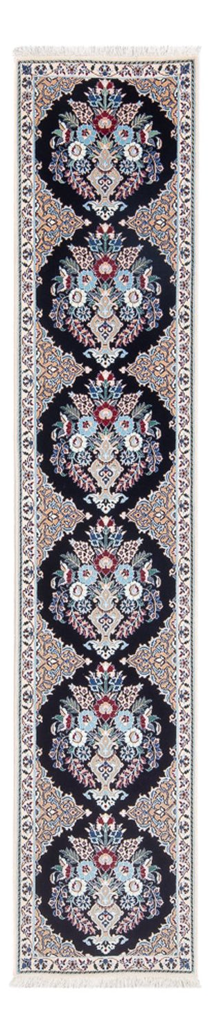 Läufer Perser - Nain - Premium - 227 x 48 cm - dunkelblau