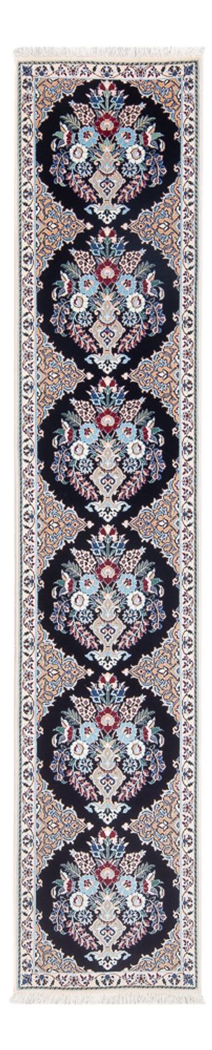 Läufer Perser - Nain - Premium - 227 x 48 cm - dunkelblau