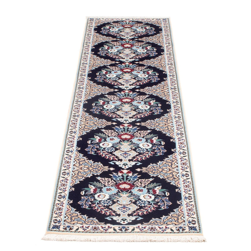 Läufer Perser - Nain - Premium - 227 x 48 cm - dunkelblau