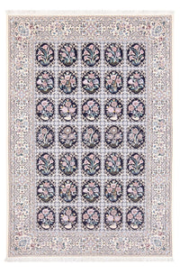 Tapis persan - Nain - Premium - 220 x 148 cm - bleu foncé