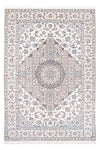 Tapis de Nain - 6La Tapis 152x230cm - Tapis persan - crème - Rectangle / Crème / 152 x 230 cm Rectangle