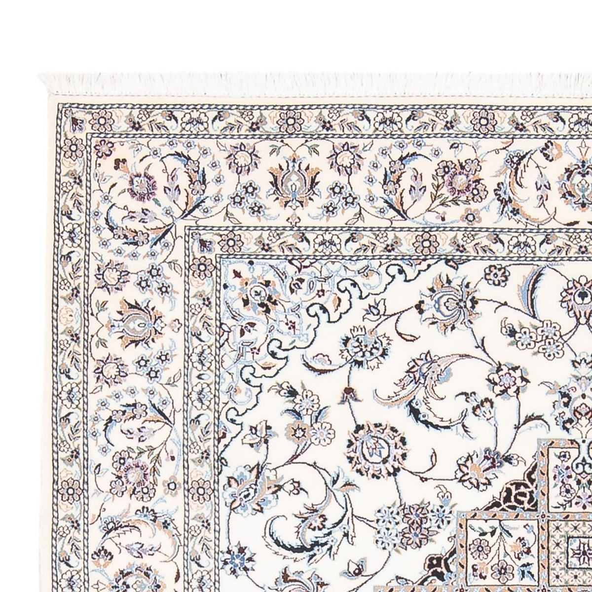 Nain - 6La Tappeto 152x230cm - Tappeto persiano - crema