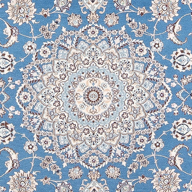 Perserteppich - Nain - Premium - 198 x 131 cm - blau