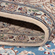 Perserteppich - Nain - Premium - 198 x 131 cm - blau