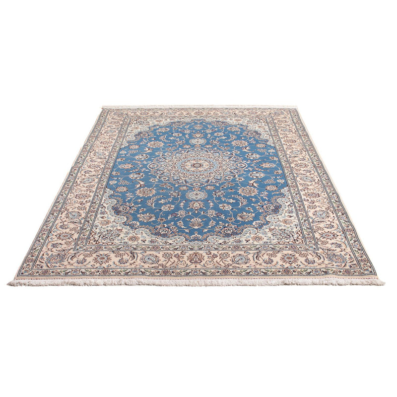 Perserteppich - Nain - Premium - 198 x 131 cm - blau
