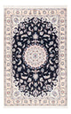 Perserteppich - Nain - Premium - 141 x 93 cm - dunkelblau