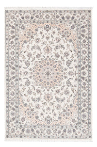 Tapis persan - Nain - Premium - 161 x 109 cm - crème