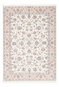 Tapis persan - Nain - Premium - 160 x 110 cm - crème