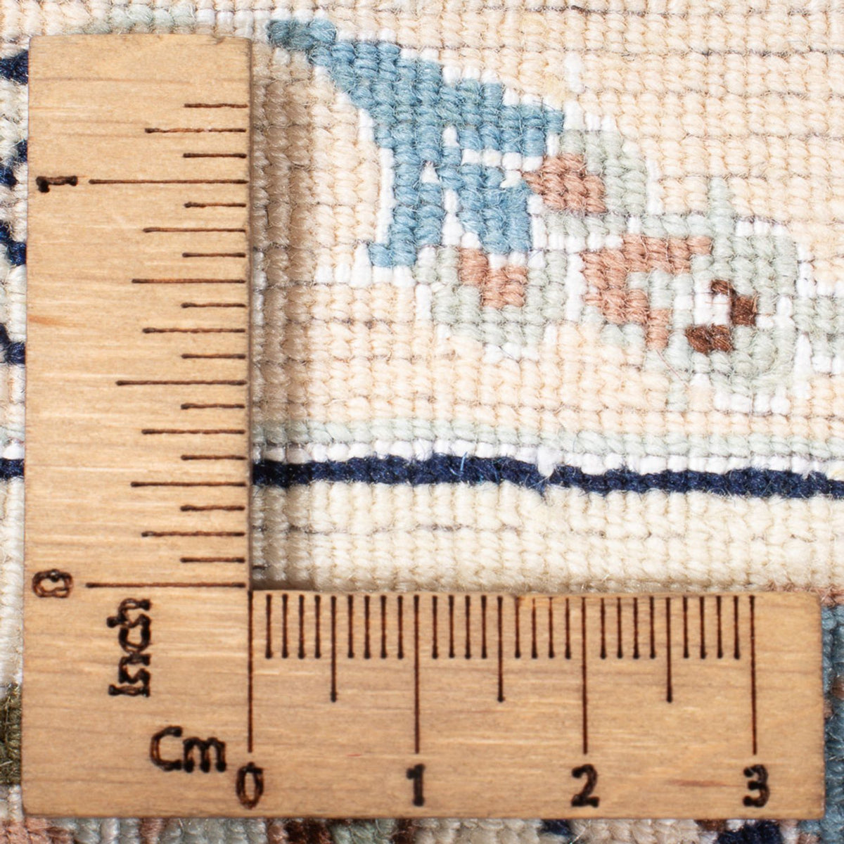 Perserteppich - Nain - Premium - 160 x 110 cm - dunkelblau