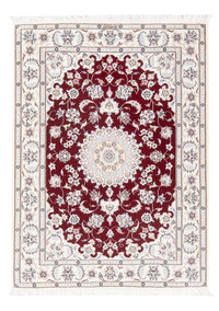 Tapis persan - Nain - Premium - 114 x 84 cm - rouge