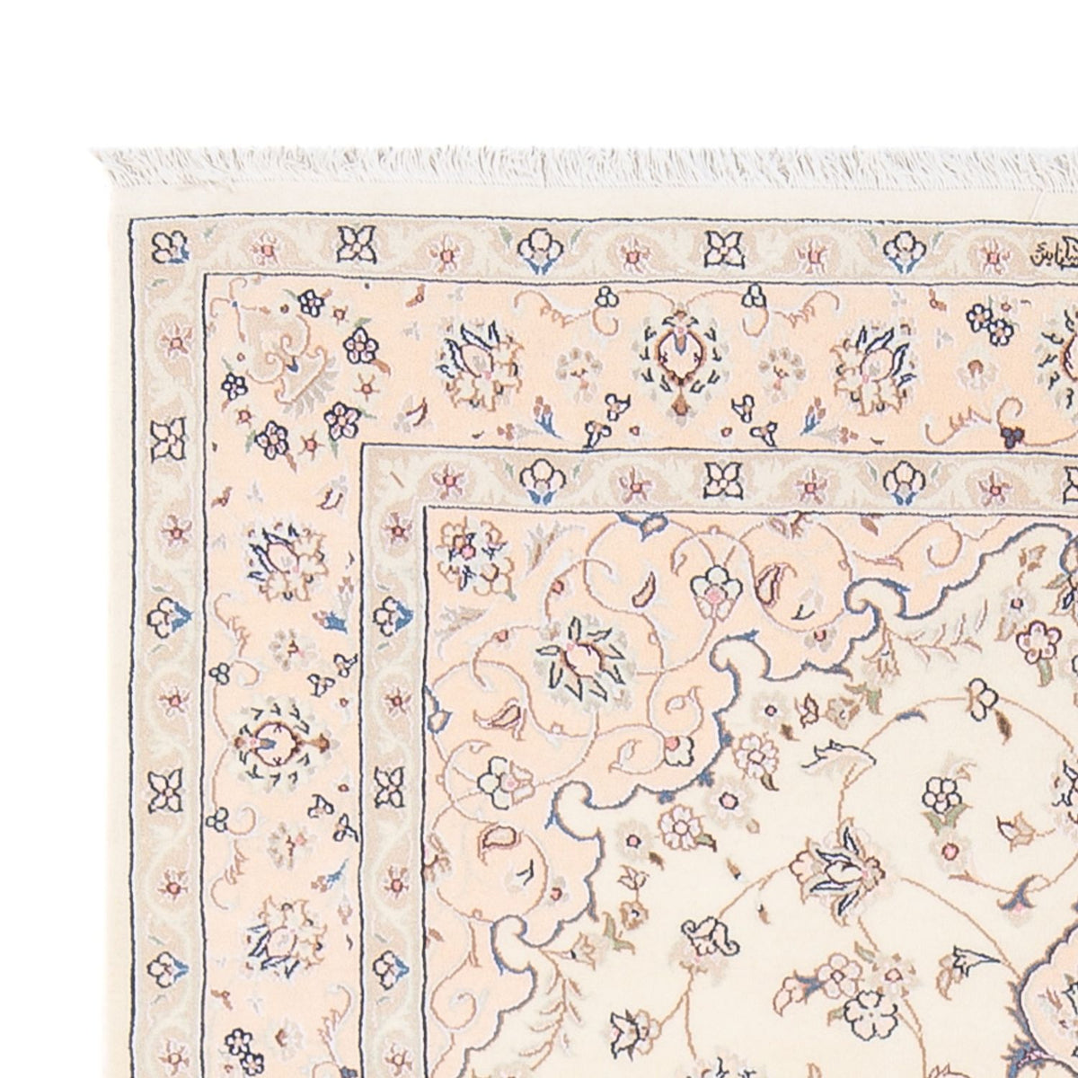 Tapis de Nain - 6La Tapis 108x163cm - Tapis persan - crème