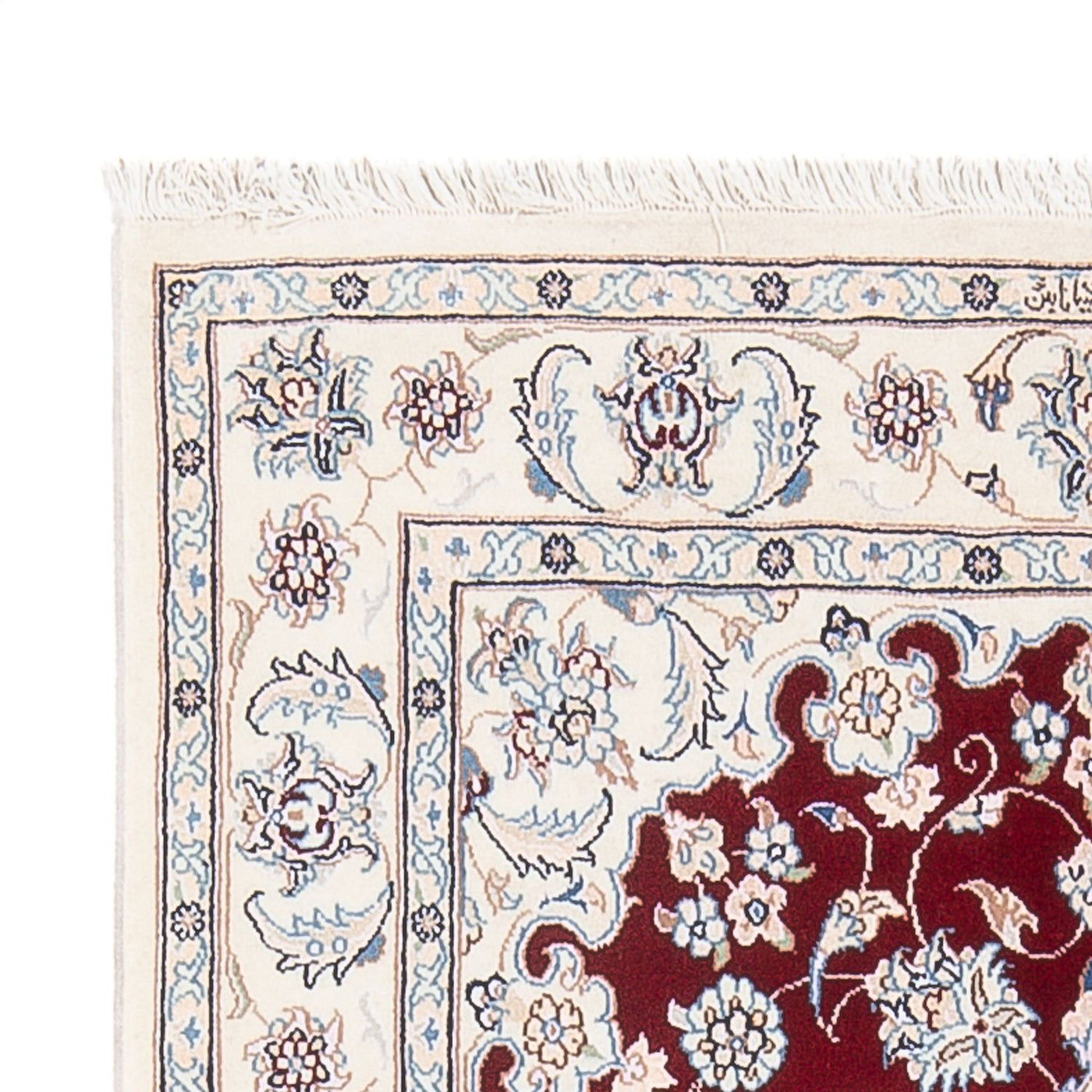 Perserteppich - Nain - Premium - 120 x 80 cm - rot