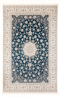 Tapis persan - Nain - 297 x 198 cm - vert