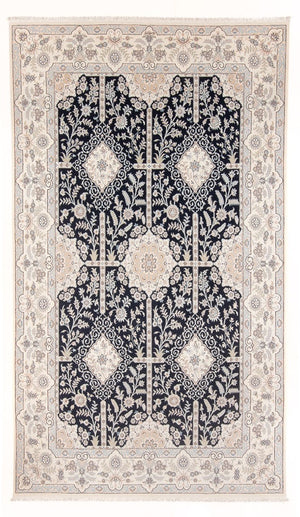 Perserteppich - Nain - Premium - 312 x 202 cm - dunkelblau