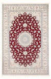 Tapis de Nain - 6La Tapis 200x290cm - Tapis persan - rouge - Rectangle / Rouge / 200 x 290 cm Rectangle