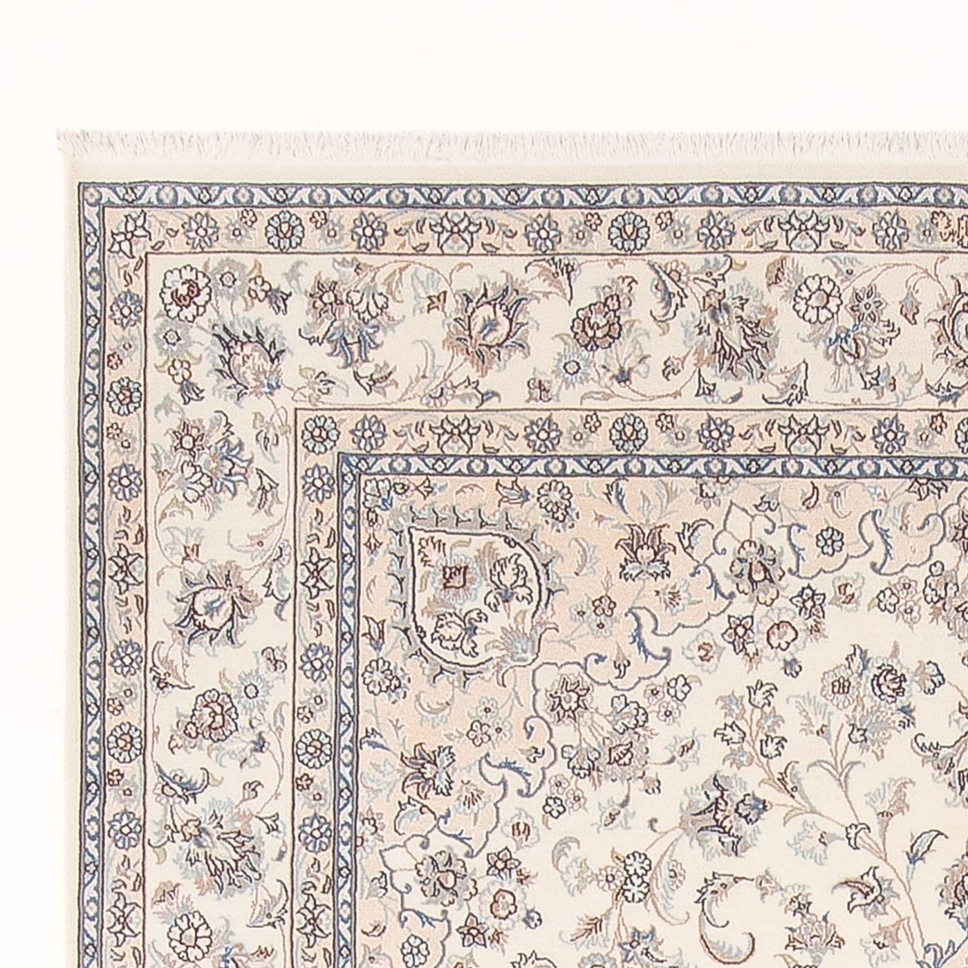 Perserteppich - Nain - Premium - 294 x 198 cm - creme