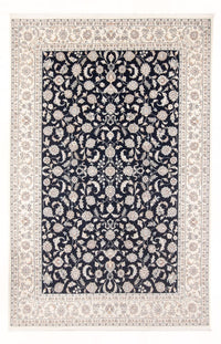 Tapis persan - Nain - Premium - 298 x 198 cm - bleu foncé
