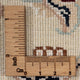 Perserteppich - Nain - 235 x 172 cm - dunkelblau
