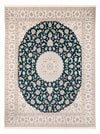 Tapis de Nain - 6La Tapis 247x306cm - Tapis persan - vert - Rectangle / Vert / 247 x 306 cm Rectangle