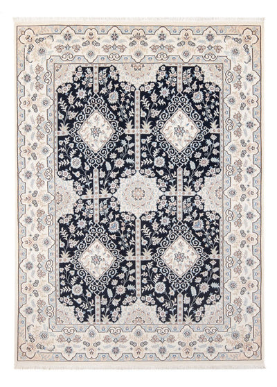 Nain - 6La Teppich 153x205cm - Perserteppich - dunkelblau