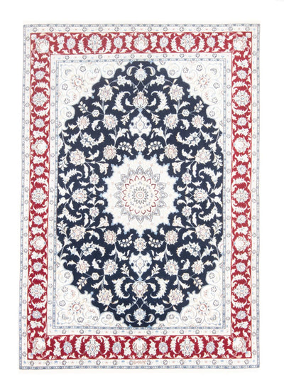 Tapis de Nain - 9La Tapis 145x203cm - Tapis persan - bleu foncé