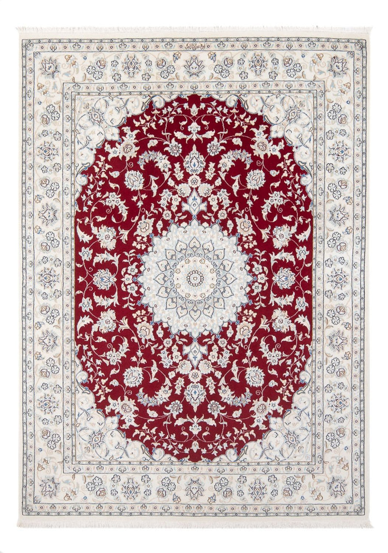 Perserteppich - Nain - Premium - 205 x 148 cm - rot