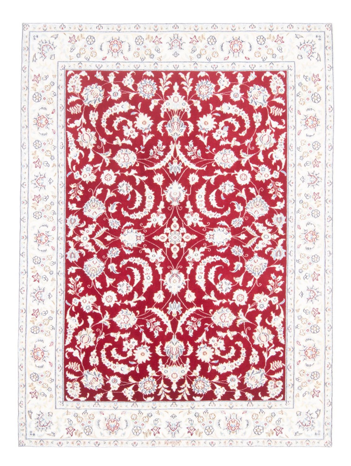 Perserteppich - Nain - Royal - 200 x 150 cm - rot