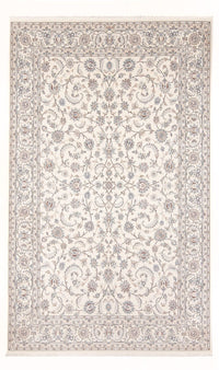 Tapis persan - Nain - Premium - 297 x 197 cm - crème